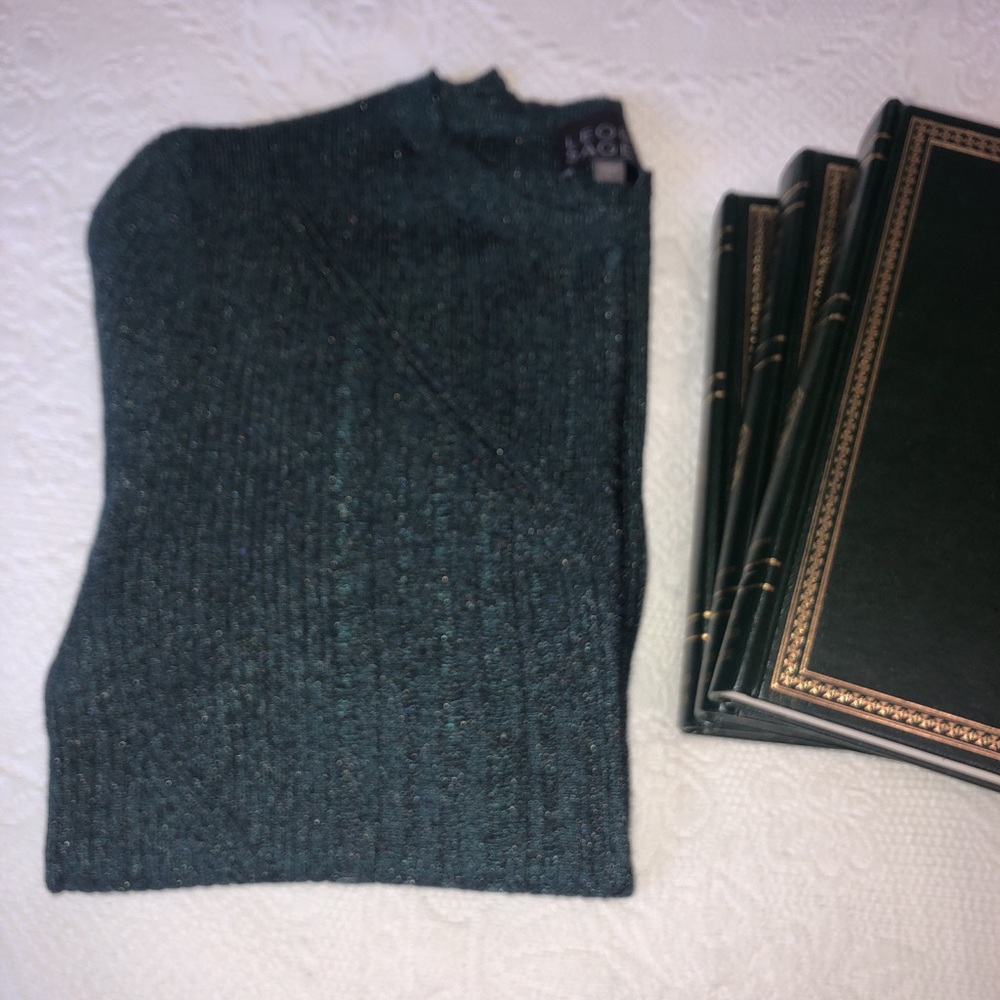 Dark Green See through sweater!